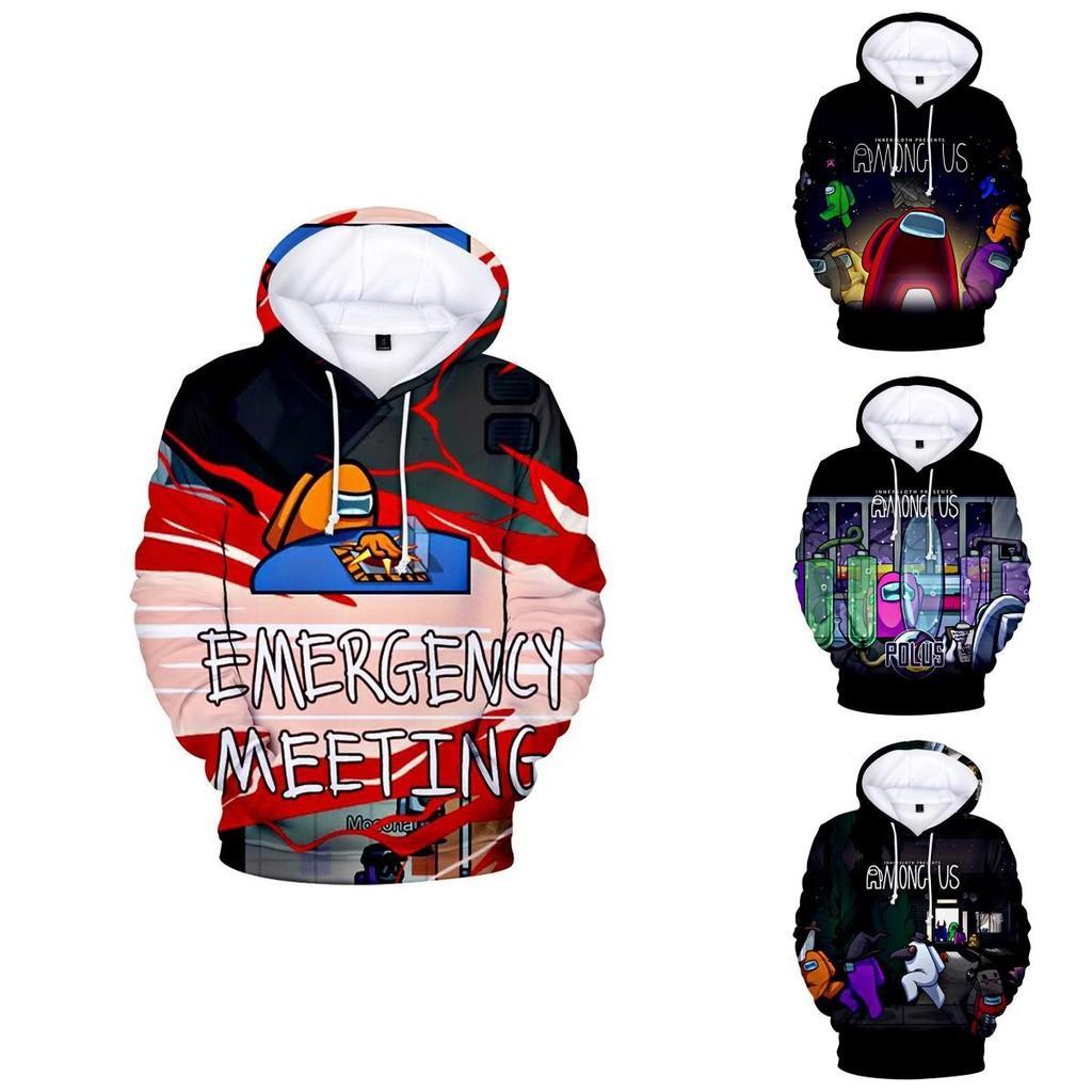 Among Us Unisex Hoodie Sweatshirt For Casual And Sports Activities