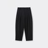 Customellow Black Baggy Pants Two Tuck C9pam26301bkx