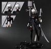 Play Arts Kai NieR:Automata 2 Type B 2B Action Figure DX Deluxe Edition Movable PVC Figure Model Toys Joint Movable Doll Gift