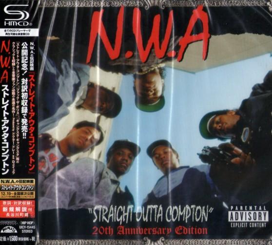 

CD N.W.A. Straight Outta Compton 20-та річниця UICY15445 RUTHLESS 2015 Японія Obi Реп Хіп-Хоп RB