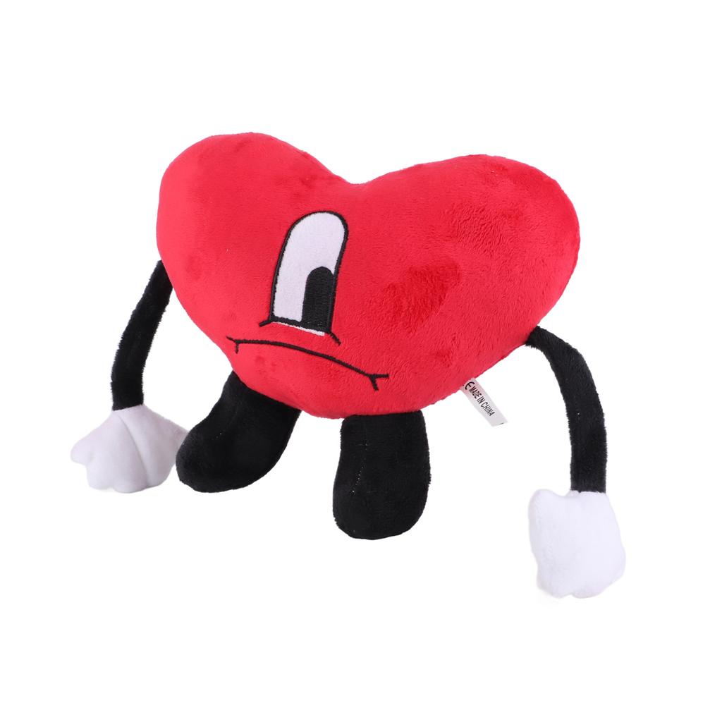 Heart Shaped Stuffed Doll Plush Toy