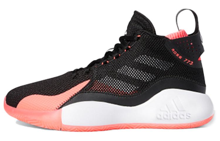 D Rose 773 Adidas 2020  Black Signal Pink  FW8663 42