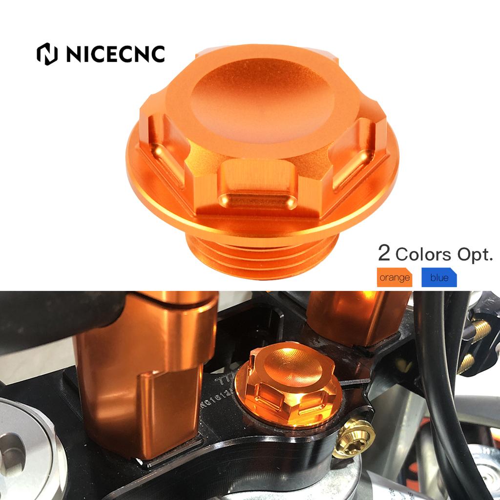 NICECNC Pour KTM EXC 300 2004-2023 EXC 450 EXC 530 EXCF 350 SXF 250 SXF 450 SX XC XCW XCF EXC-R Boulon Vis Écrou de Colonne de Direction