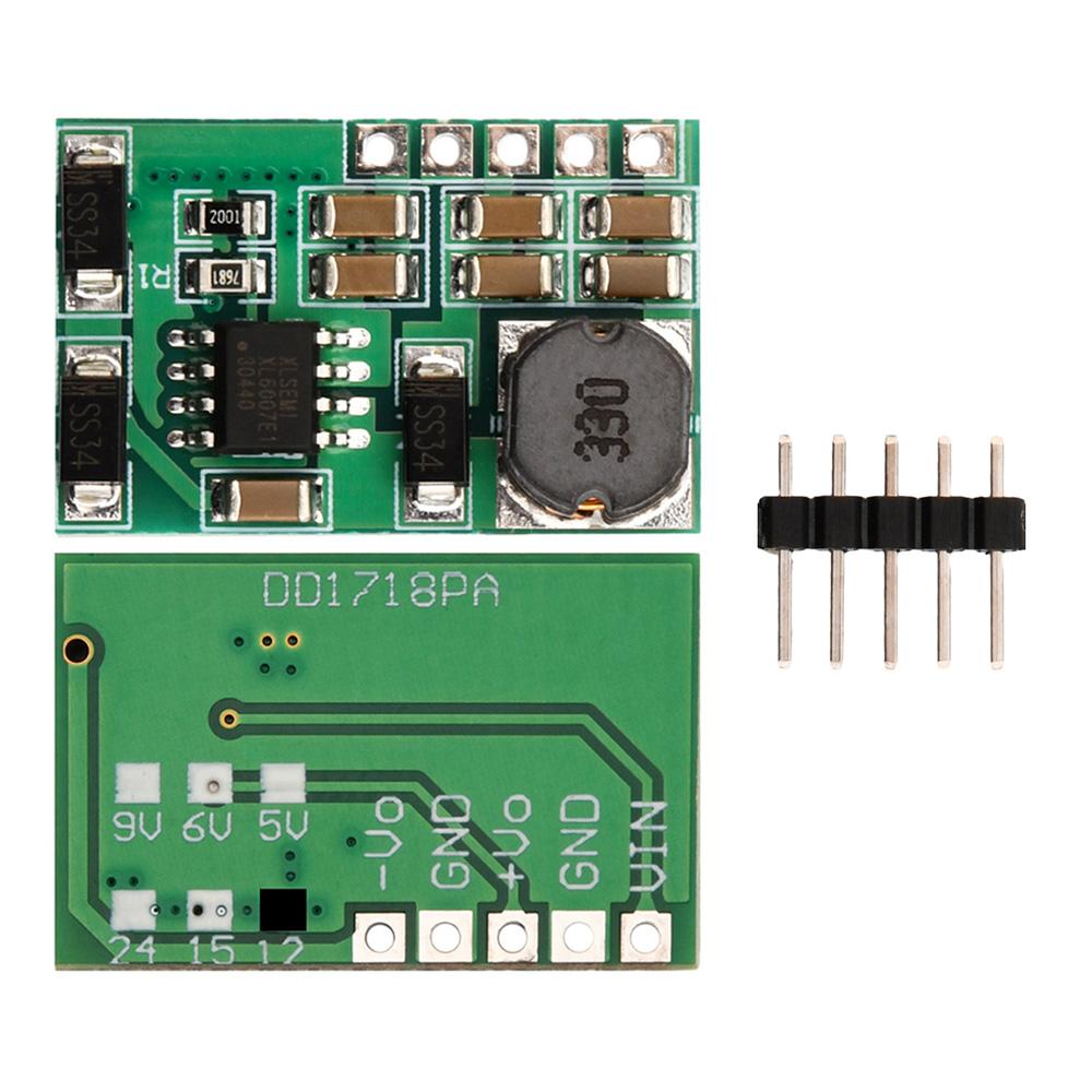 DC DC Step Up Board DC 3-18V to ±5V/6V/9V/12V/15V/24V Boost Converter Module Positive Negative Voltage Converter Power Supply