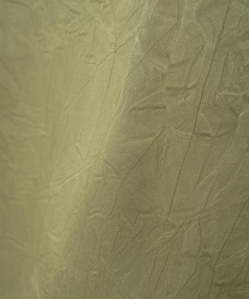Milo Woman Crease Lace Midi Dress [Khaki]