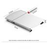 Hot Cheese Board with Wire Cutter 5.5 Inch Stainless Steel Ham Sausage Slicer Cutter Cheese Wire Cutter with Serving Board