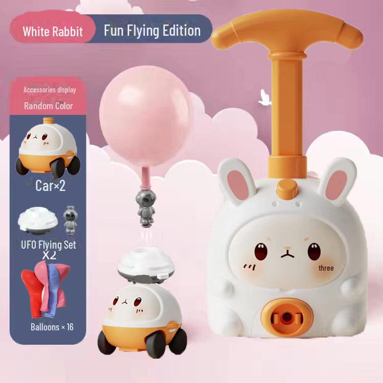 Flying Piggy Balloon Car - Air-Powered Scooter Toy for Kids