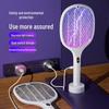 2025 Purple 3-in-1 Electric Mosquito Swatter & Killer Lamp with Automatic Luring