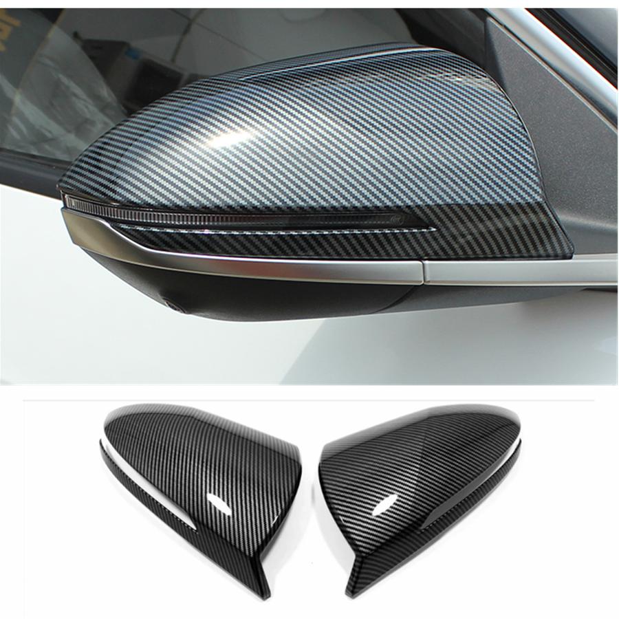 Für Hyundai Tucson NX4 2025-2025 Auto Rückspiegel Seitenabdeckung Flügelkappe Außentür Rückspiegel Gehäuse Zierleiste Carbonfaser-Optik