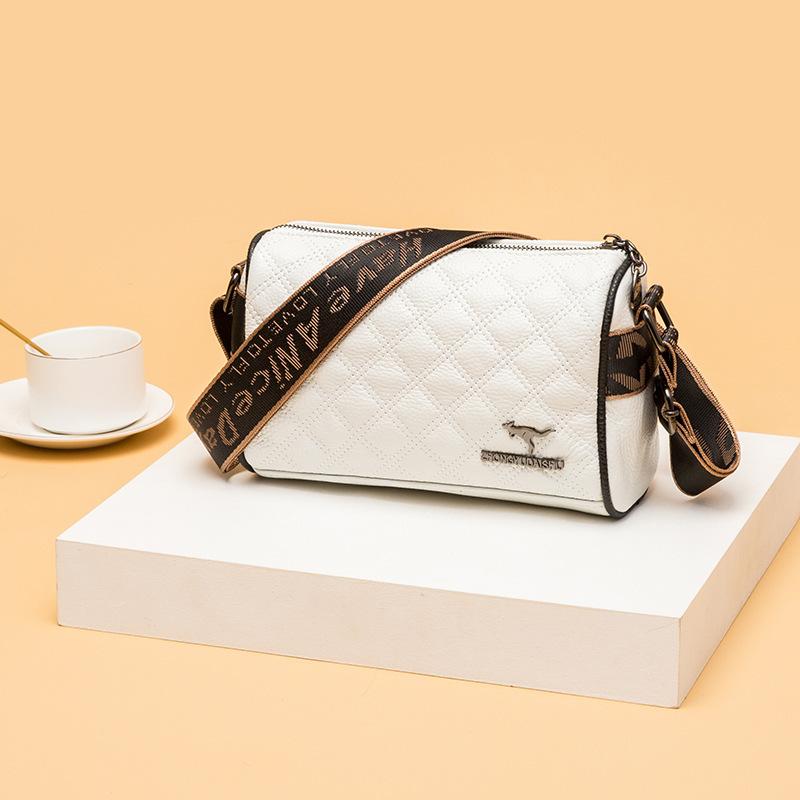 Compact Totes For Women New Trendy Crossbody Bag Fashionable Soft Leather Shoulder Bag Broadband Pillow Handbag For Women