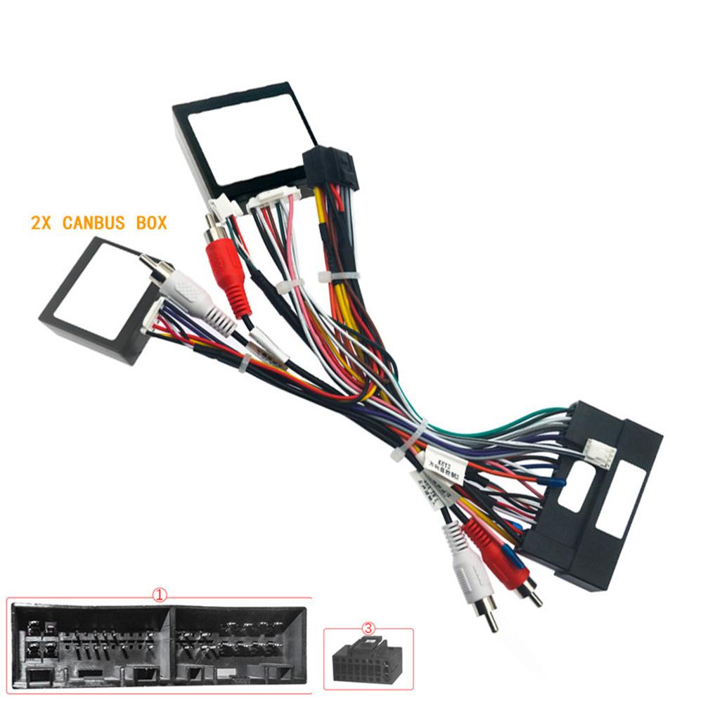 16Pin Car Audio Cable Adapter for Hyundai Ix35/Sonata
