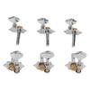 6Pcs Guitar String Tuning Peg Metal Open Tuner Key Machine Head Set Kit for Acoustic Electric