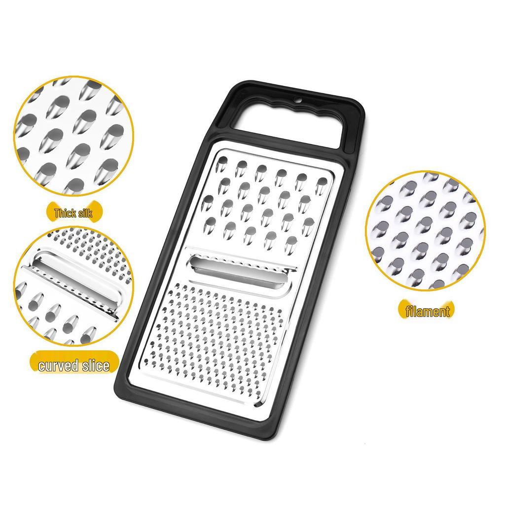 Stainless Steel Multifunctional 3-in-1 Vegetable Cutter and Potato Shredder Grater