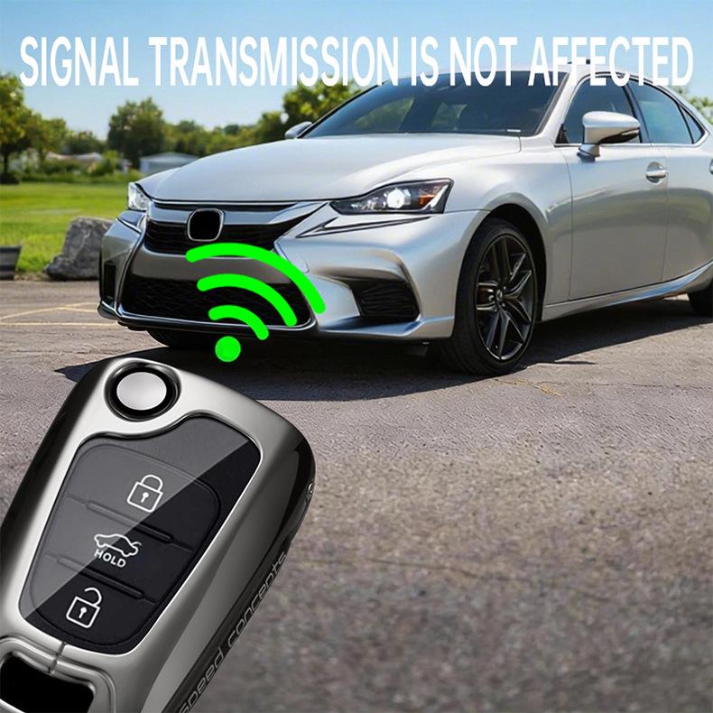 Kia Key Case for Men's Old Model: K2, Sportage, K5, Forte, Soul Folding Modified Shell