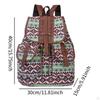 Stylish Ethnic Print Backpack for Outdoor Adventures