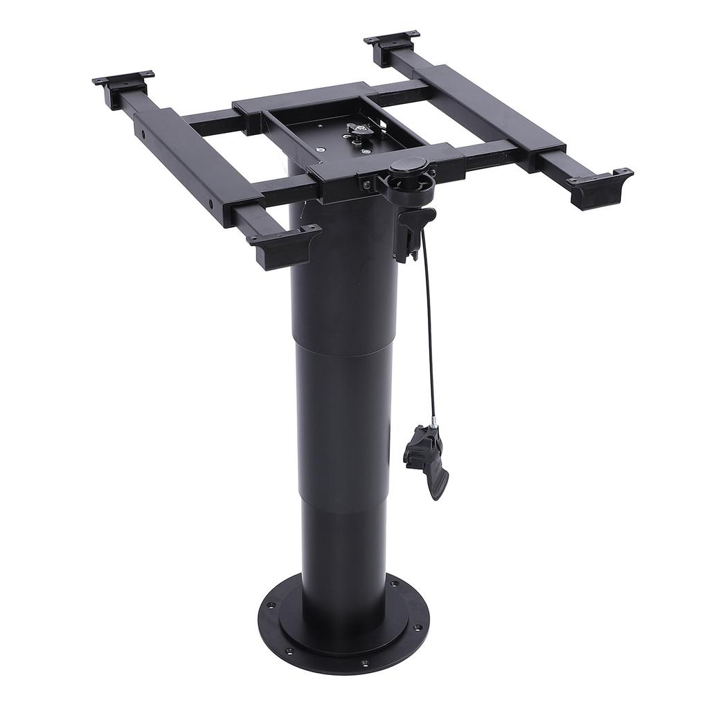 RV Table Pedestal Stand Base Remote Control Pneumatic Lifting 355mm To 730mm Adjustable Table