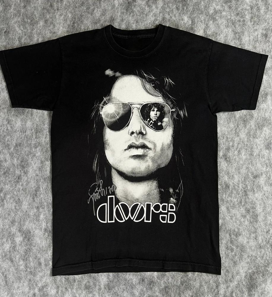 SALE Last Concert The Doors T Shirt Jim Morrison Shirt Black Unisex - Unisex T-Shirt S