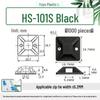 HS-100/101/102 Adhesive Wiring Base with Cable Tie Suction Cup