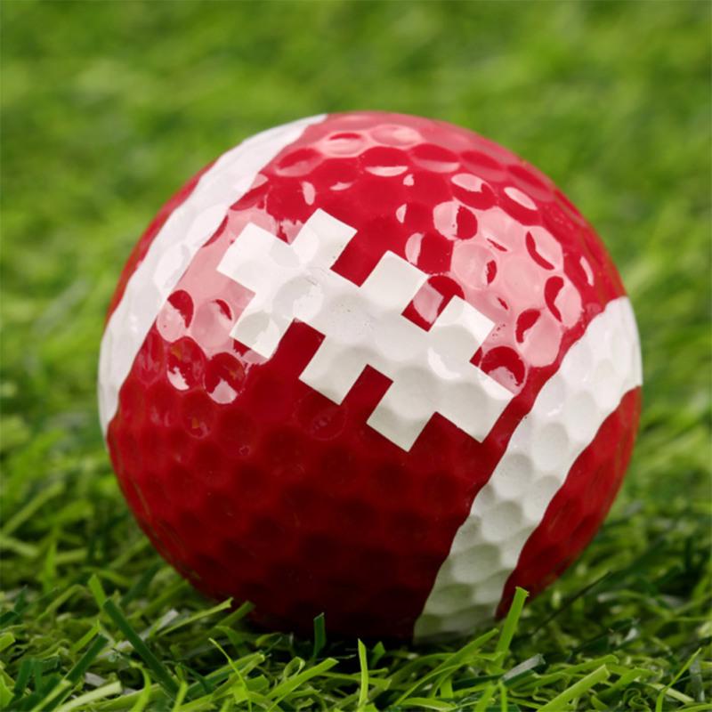 High Strength Novelty Rubber Golf Balls Golf Game Balls
