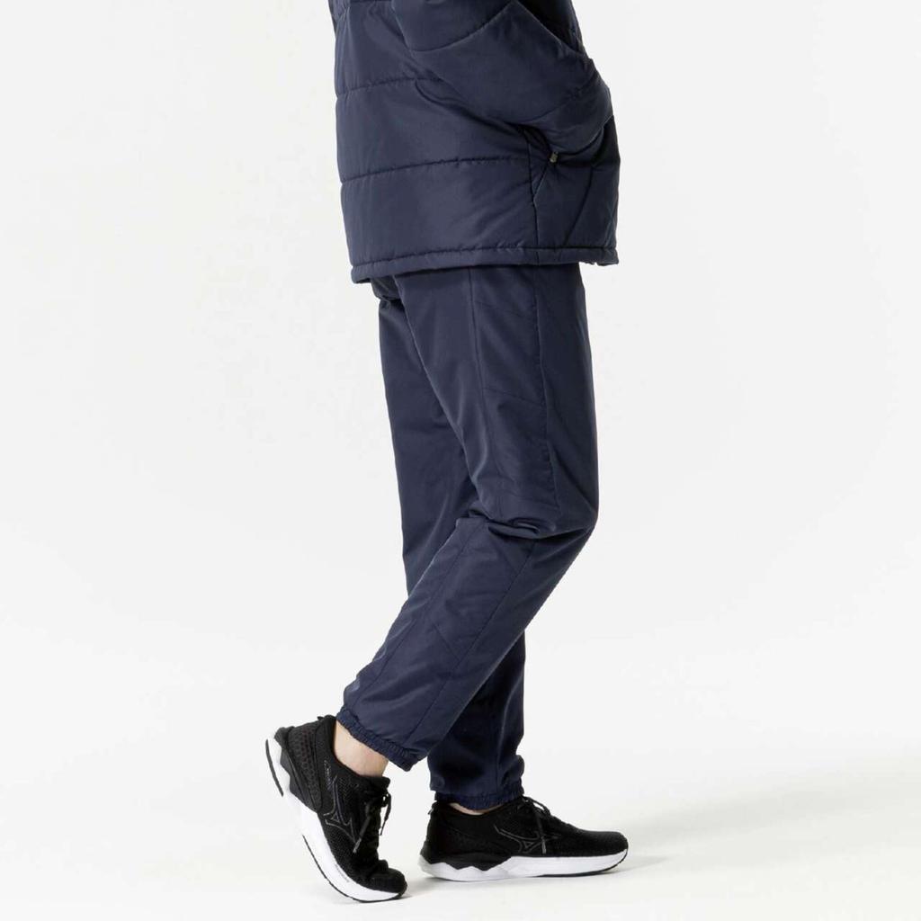 Mizuno Breath Thermo Training Pageant Blue Pants, Insulated, Moisture-Wicking, Heat-Generating, Water-Repellent, 32MFB835, Women's,