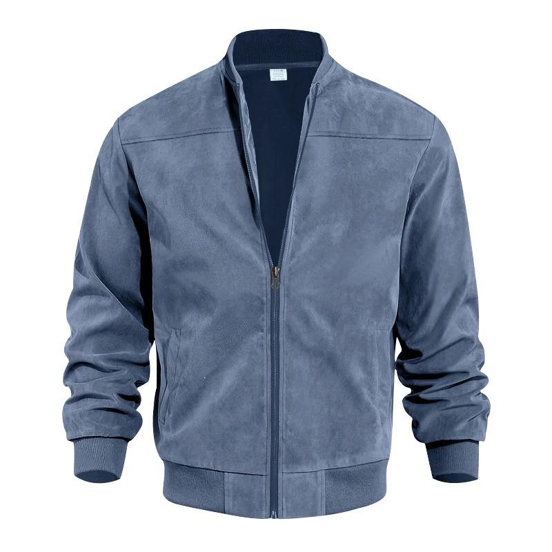 Men's Jacket Western Zip-Up Loose Fit Hunting Coat Casual Outdoor