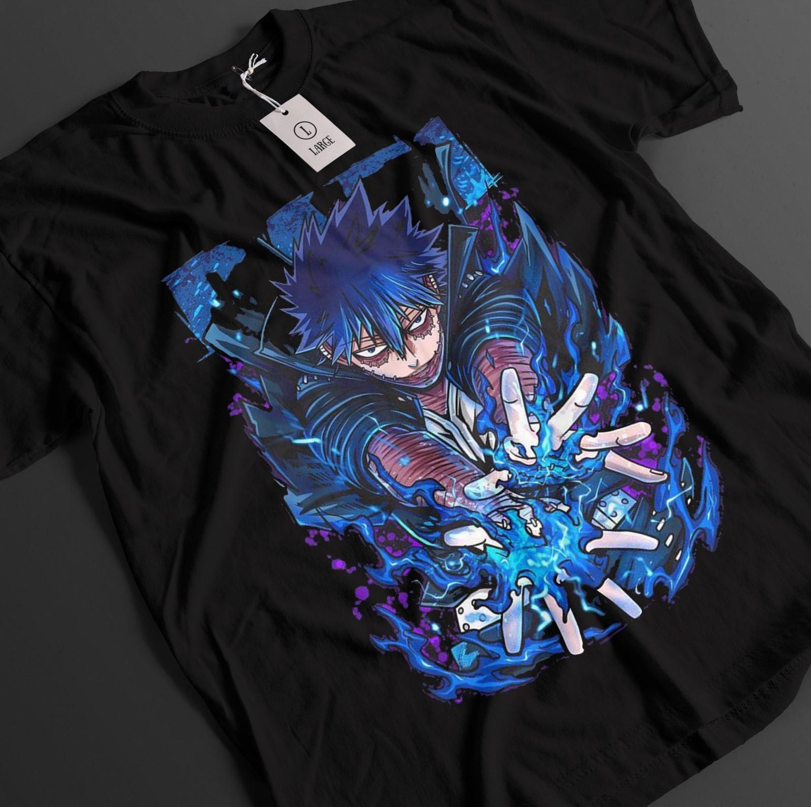 

My Hero Academia Shirt Dabi Tshirt Deku Bakugo T-Shirt Mens Womens Tees Top Todoroki MHA Unisex Tee S