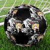 Soccer Ball Colorful Machine Stitched PVC Size 5 Team Training Competition Ready Durable High-Bounce Cool Sports Gift