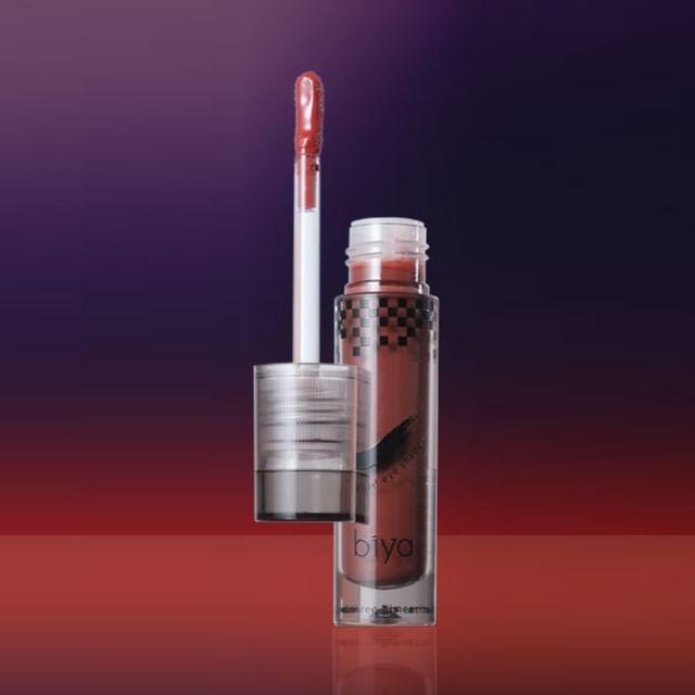 biya - Мягкие матовые жидкие тени для век - 5 цветов 105# Velvet Red Wine - 4g