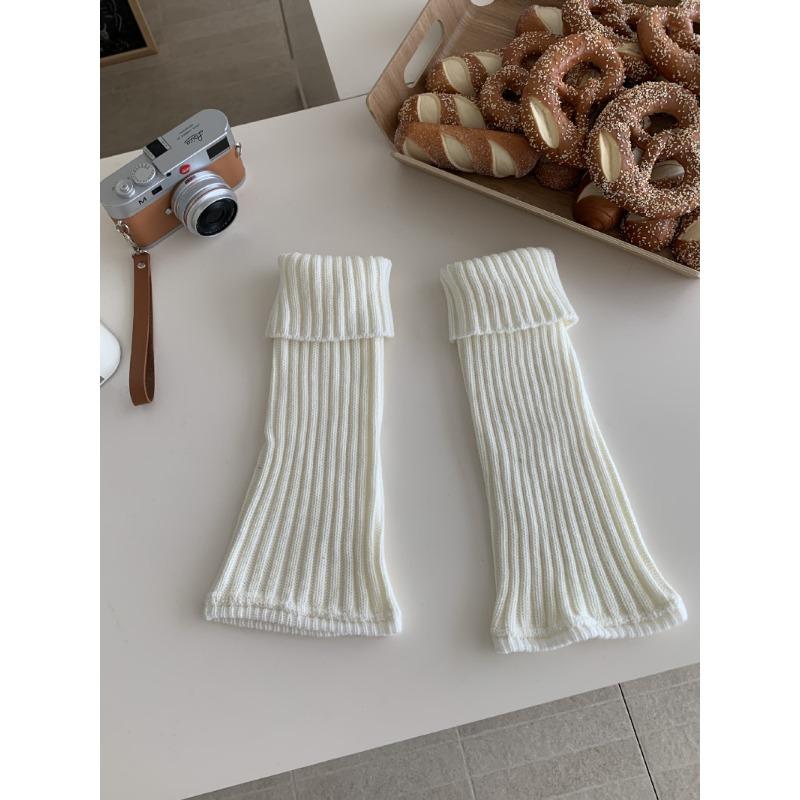 Autumn and Winter Coarse-knit Wool Sock, Solid Color, Versatile, Sweet and Girlish Socks, Pure Cotton School Style, Individual and Trendy Pile Socks