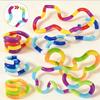 Tangle Fidget Flexible Twistable Decompression Toy Hand-Eye Coordination Training Relax Toy Anxiety Relief Heal For Adhd
