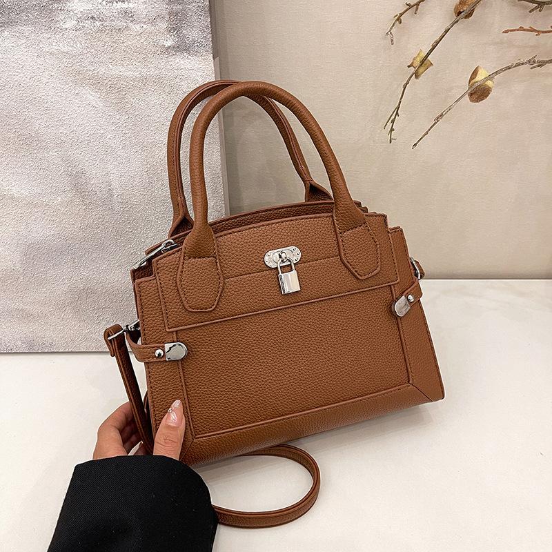 Premium Sense Versatile Commuter Bag Women's Handbag Autumn and Winter New Fashion Retro Shoulder Messenger Bag