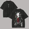 Letní 2026 Oversized tričko Bleach, Potisk Ichigo Kurosaki Shinigami Substitute, Ležérní Streetwear, Vyprané tričko Pro muže Ženy