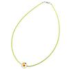 [ENZE] Enze Necklace, Czech Beads, Handmade, Limited Edition (Dopamine Girl's Necklace - Total Length Approx. 45cm (including Clasp))