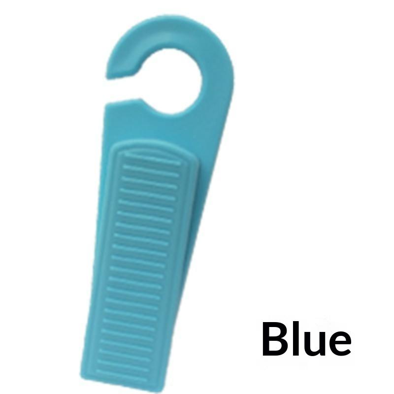Punch Free Door Stopper Easy Remove Hangable Windproof Non-Slip Door Holder for Rental Home Bedroom