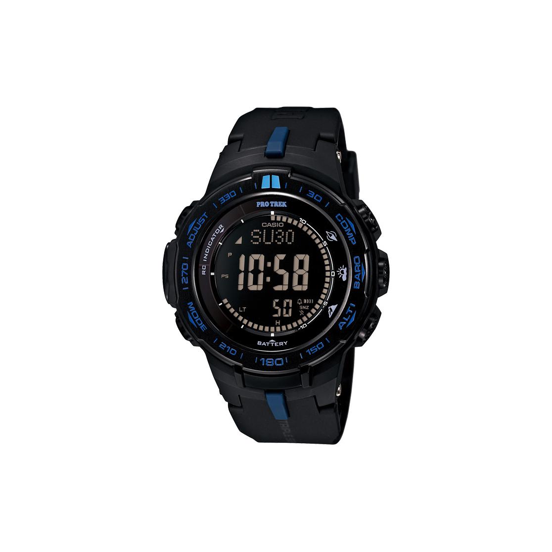 CASIO Men PRO TREK Black Watch PRW-3100Y-1PR PRW-3100Y-1PR Black