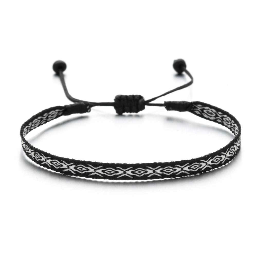 ZMZY Boho Weave Ethnic Girl Bracelets for Bohemia Women Bracelet Fashion Girl Colombian Wayuu Female Summer Beach Jewelry