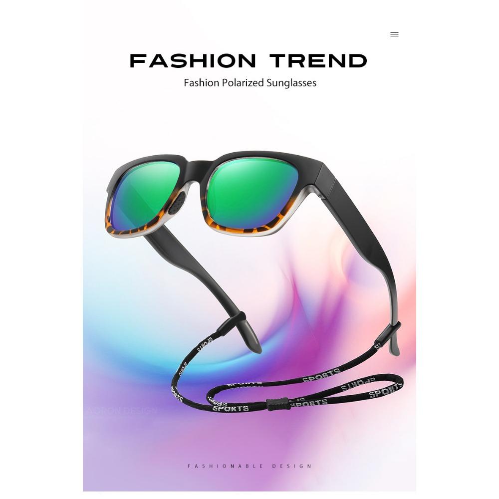 aoron Polarized Sports Sunglasses Fashion Box Outdoor Cycling Sunglasses