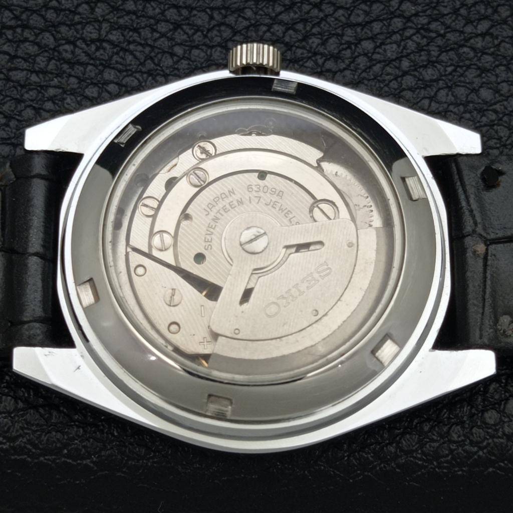 JAPAN SEIKO 5 AUTOMATIC MENS 6309A REFURBISHED WHITE COLOR DIAL WATCH A440246-9 Sk-a440246-1