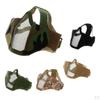 Masque Pliable Demi-Maillage 15cm Confortable Réglable Inférieur 5 Couleurs Disponibles