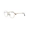 Gucci Cat Eye Frame Metal Optical Frames Gold Gold Transparent