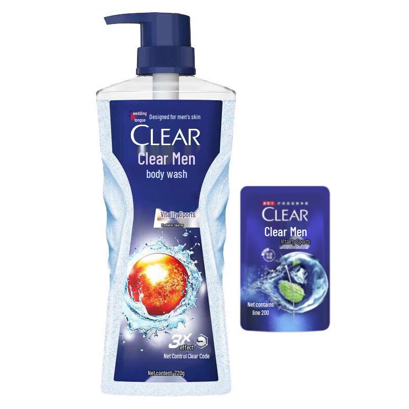 CLEAR Men s Balancing Oil Control Body Wash