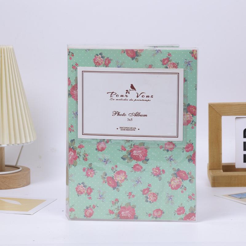 Instax 5-inch PVC Photo Album, Cartoon Design, 2-Pocket, Large Capacity for 80 Pics
