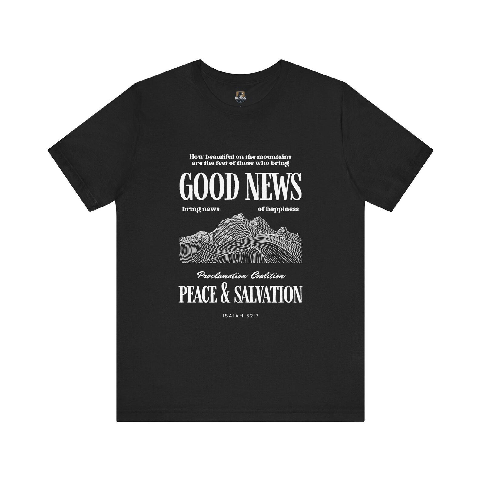Religious Graphic Tee, Christian Shirt, Faith Apparel, Gospel Unisex Top, Inspirational T-Shirt XL