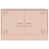 Pink TV Cabinet 67 x 39 x 44 cm Steel