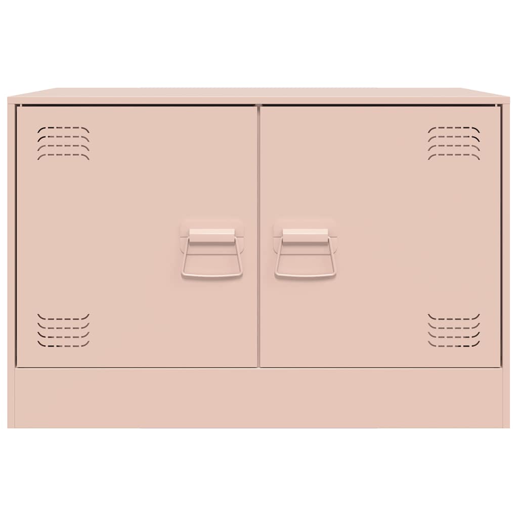 Pink TV Cabinet 67 x 39 x 44 cm Steel