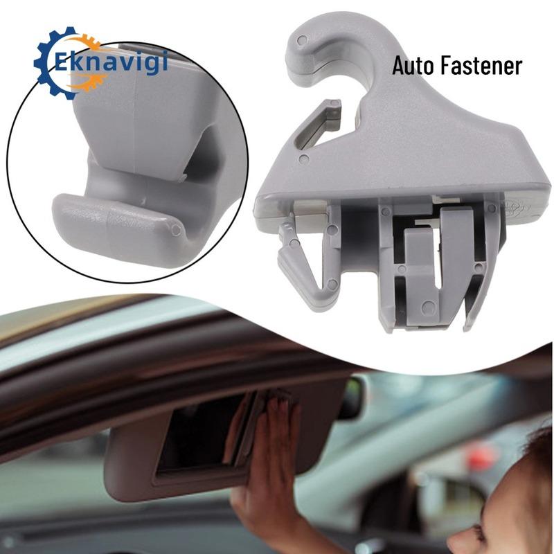 2PCS OE#MR779704 MR779705 Car Sun Visor Hook Clip Bracket For Mitsubishi Pajero Montero MK3 2000-2006 V73 V77 V93 V97