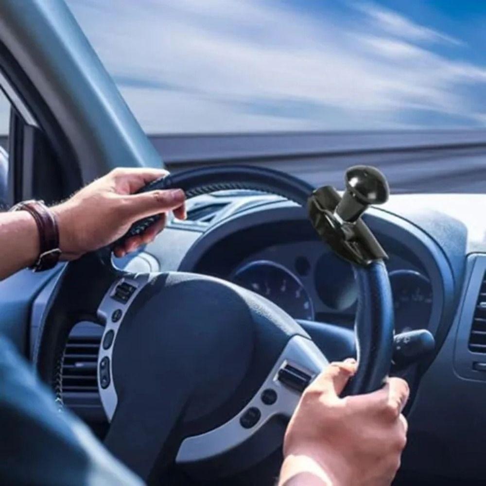 Electroplated Craft Universal Steering Wheel Assist Knob Labor Saving Steering  Auto Vehicle
