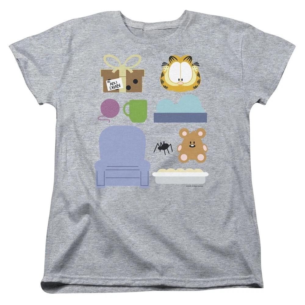 Garfield  Let The Fur Fly  Women s T-Shirt 4XL
