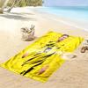Erling Haaland GOAT Beach Towel, Large Soft Quick Dry Towel for Beach Camping Swimming