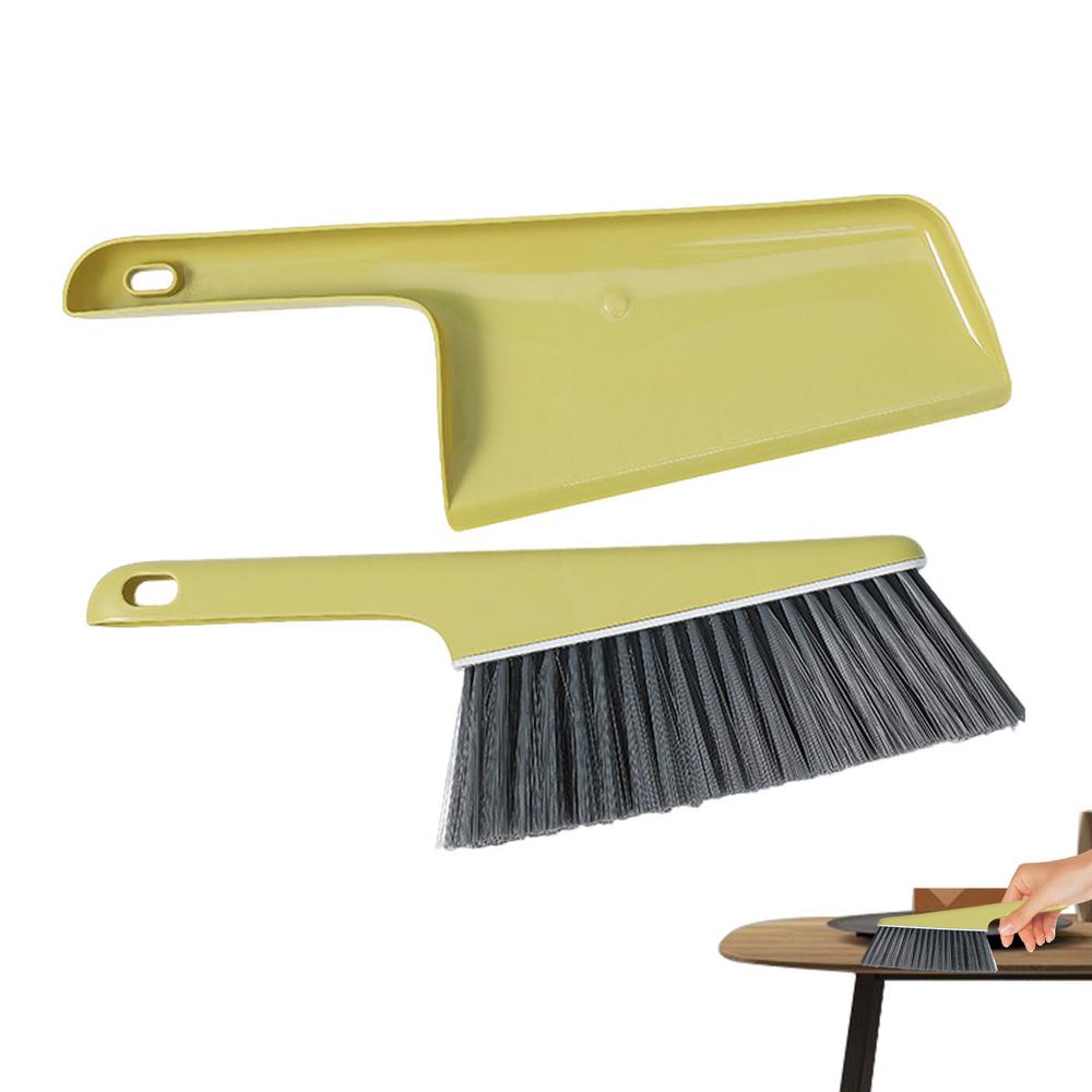 Soft Bristles Dusting Brush Room Bed Dusting Set Multifunctional Bedroom Dust Brush Dustpan Set For Sofa Bed Car Clothes